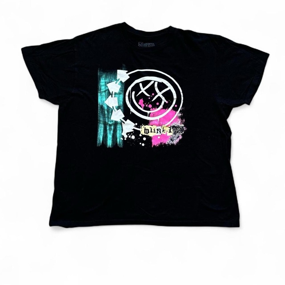Black Blink 182 graphic t-shirt